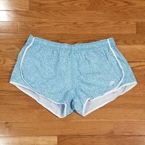 Nike blue 100% cotton athletic shorts L
